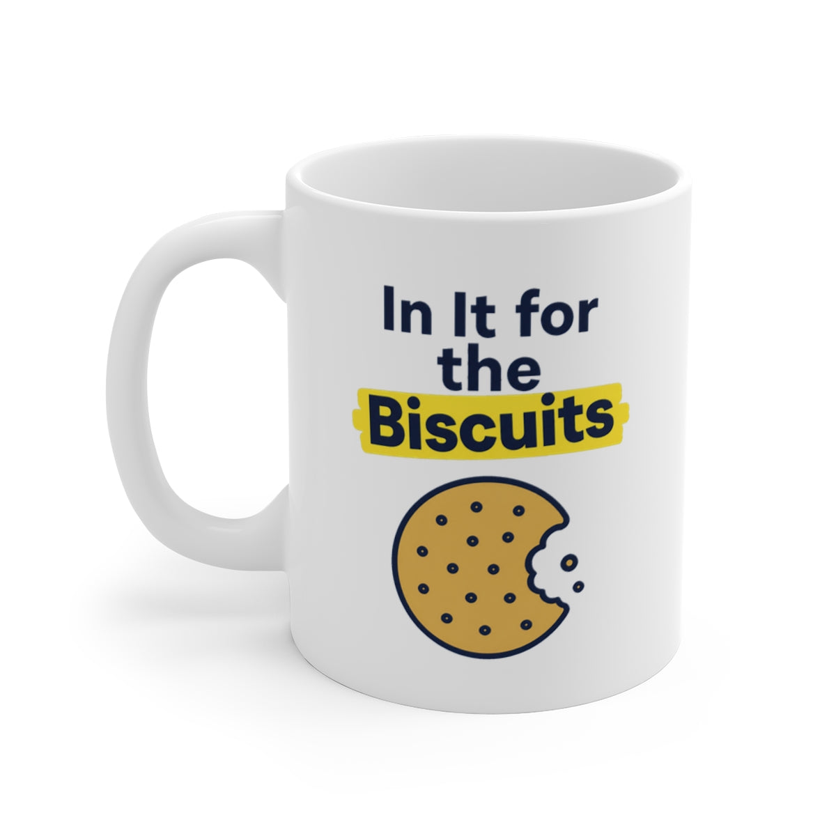 left view of the mug
