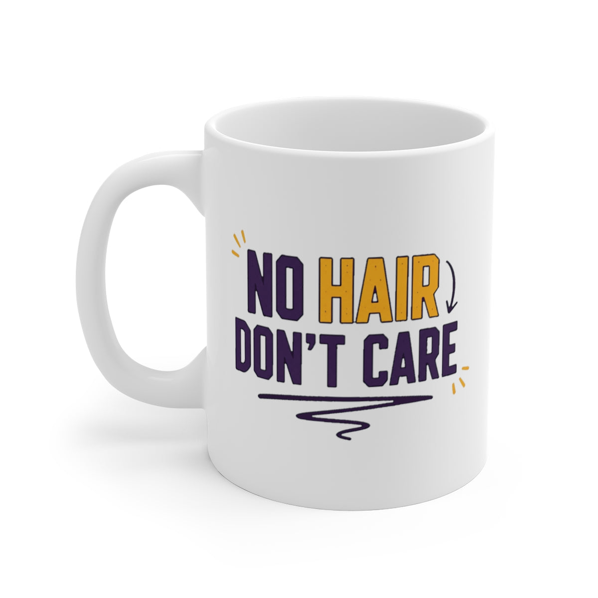 left view of the mug