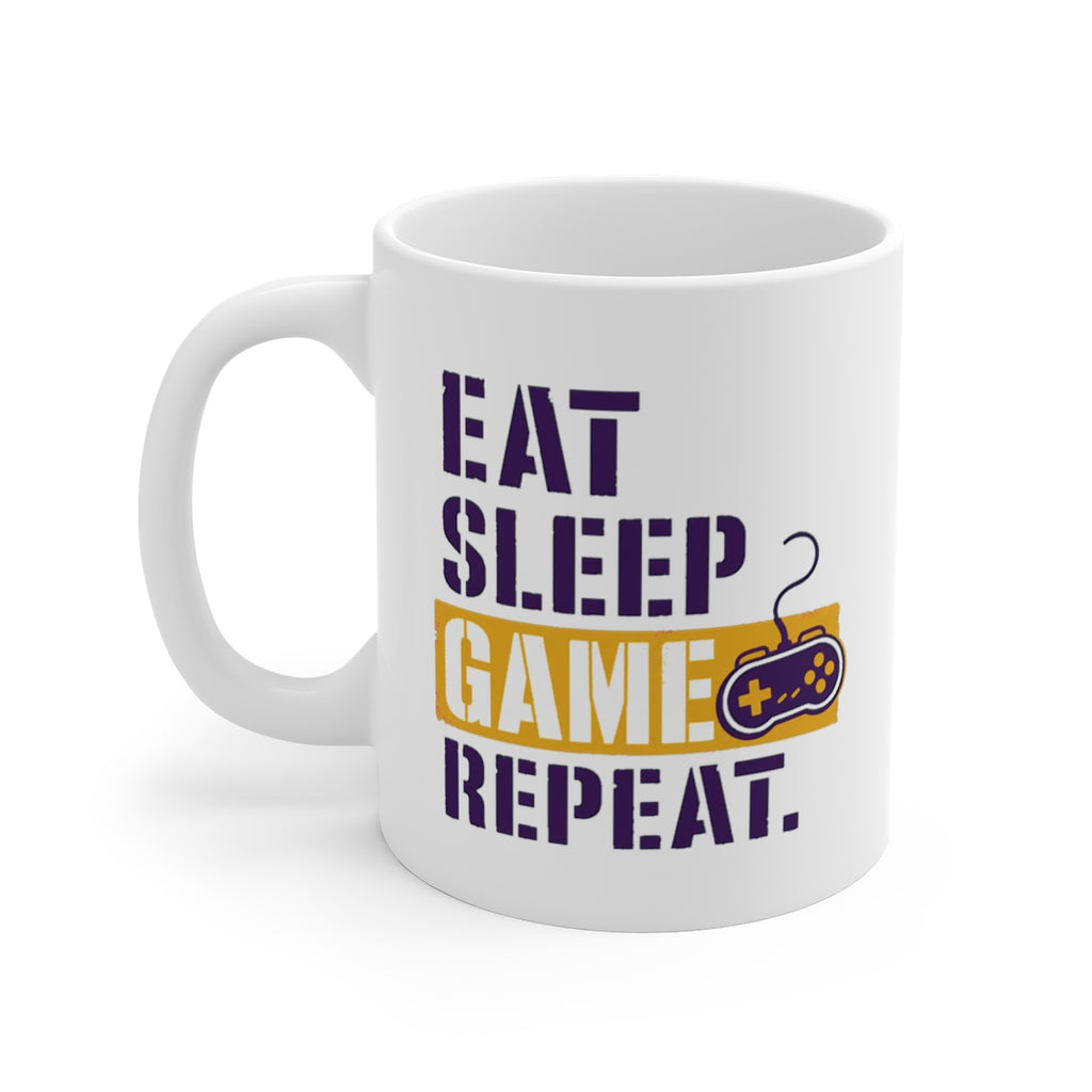 left view of the mug