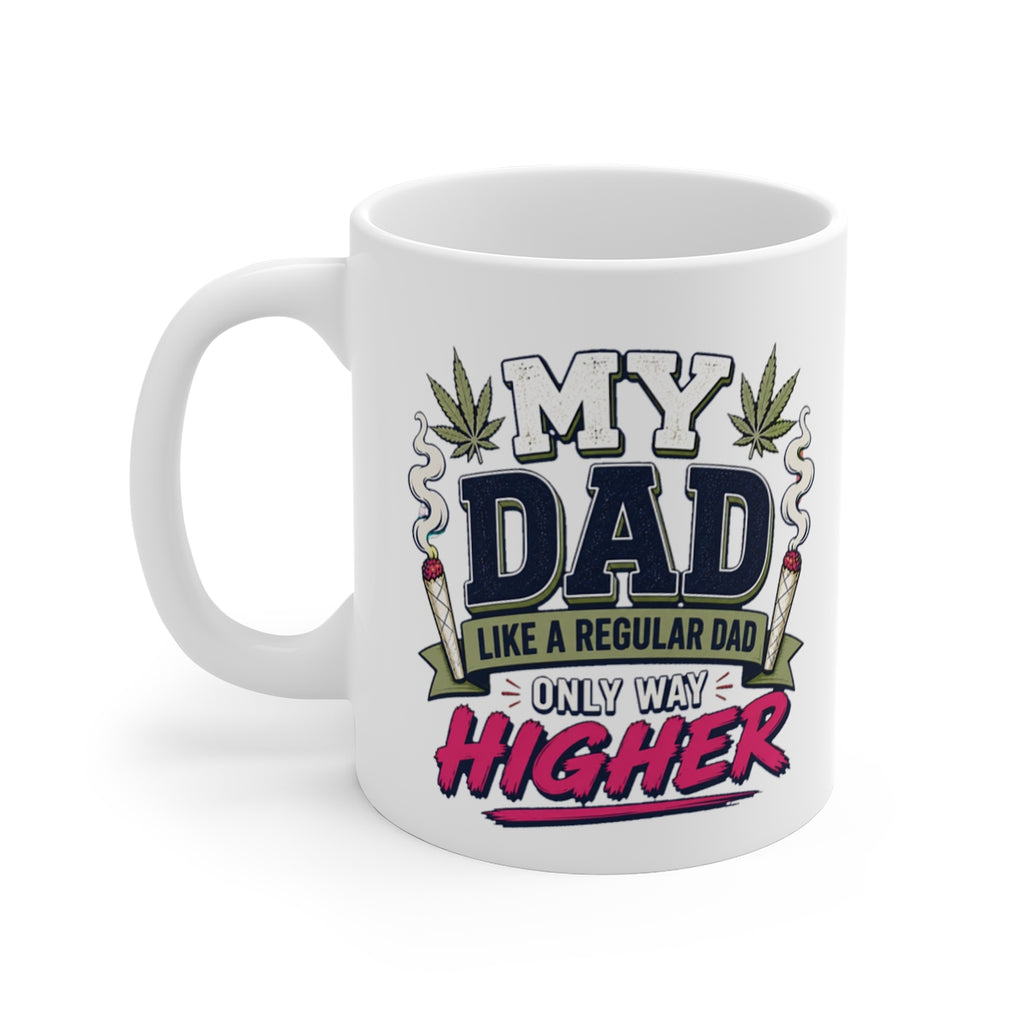 left view of the mug