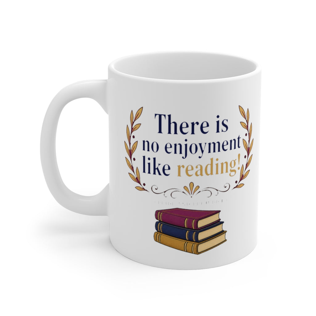 left view of the mug