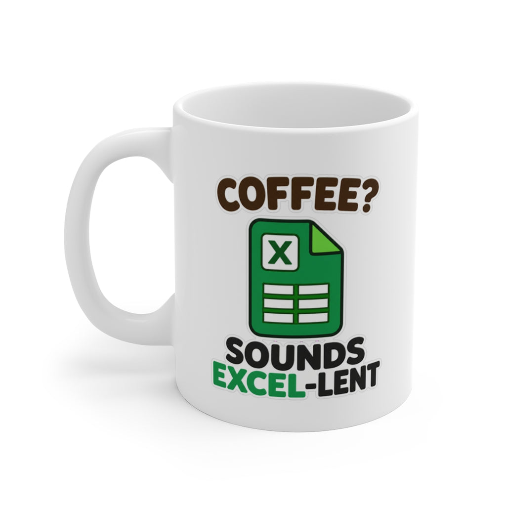 left view of the mug