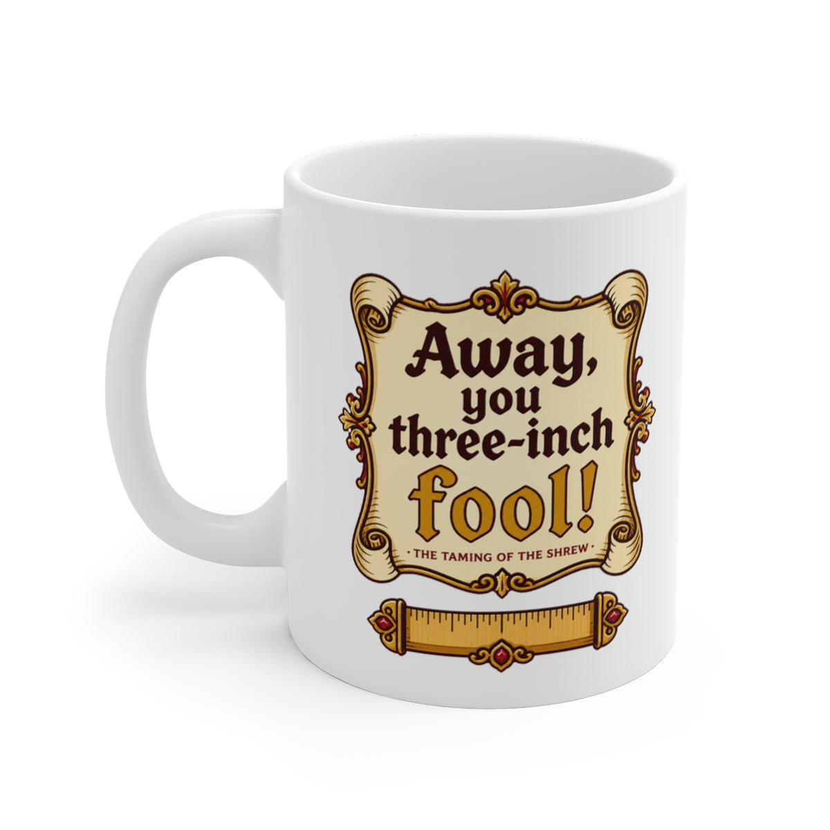 left view of the mug