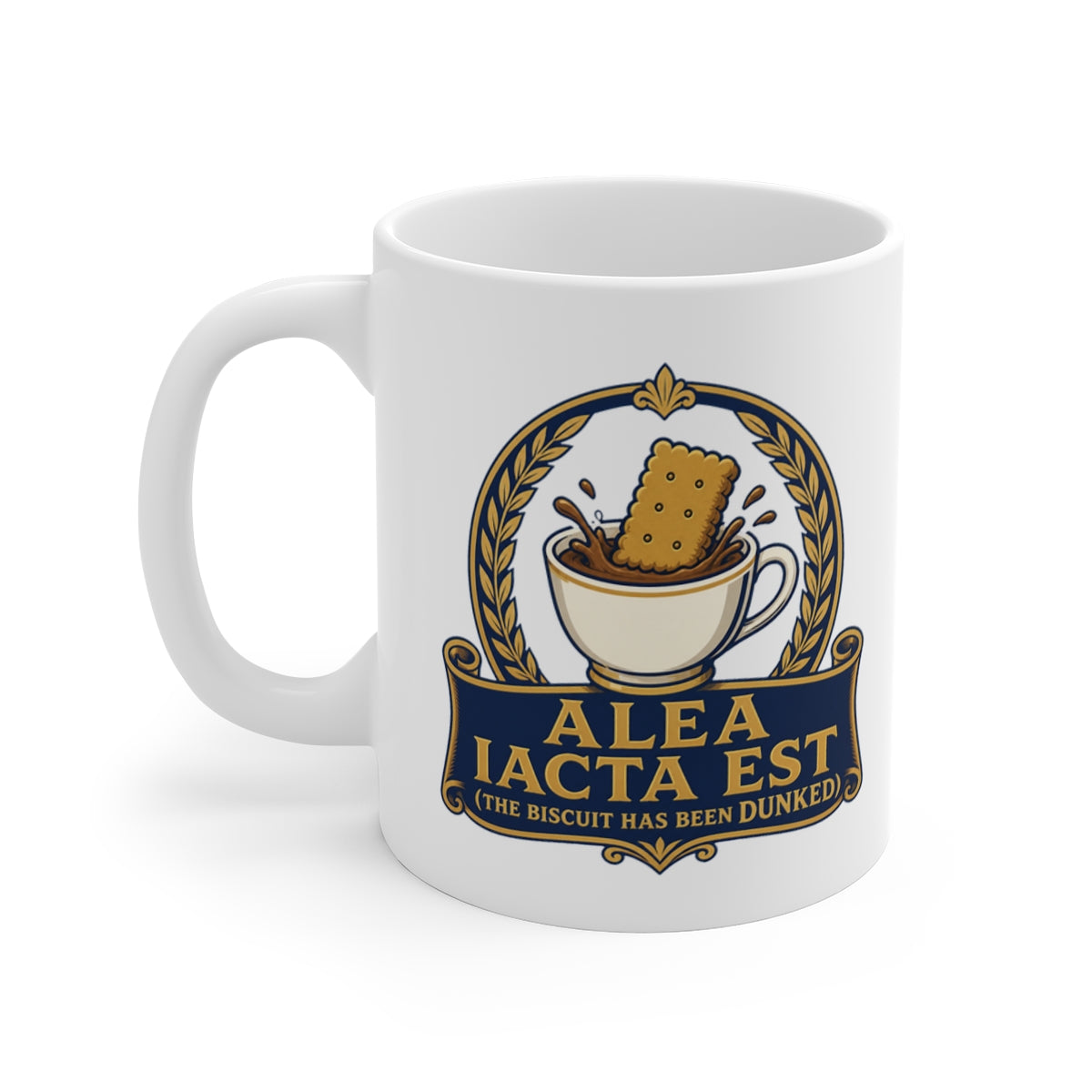 left view of the mug