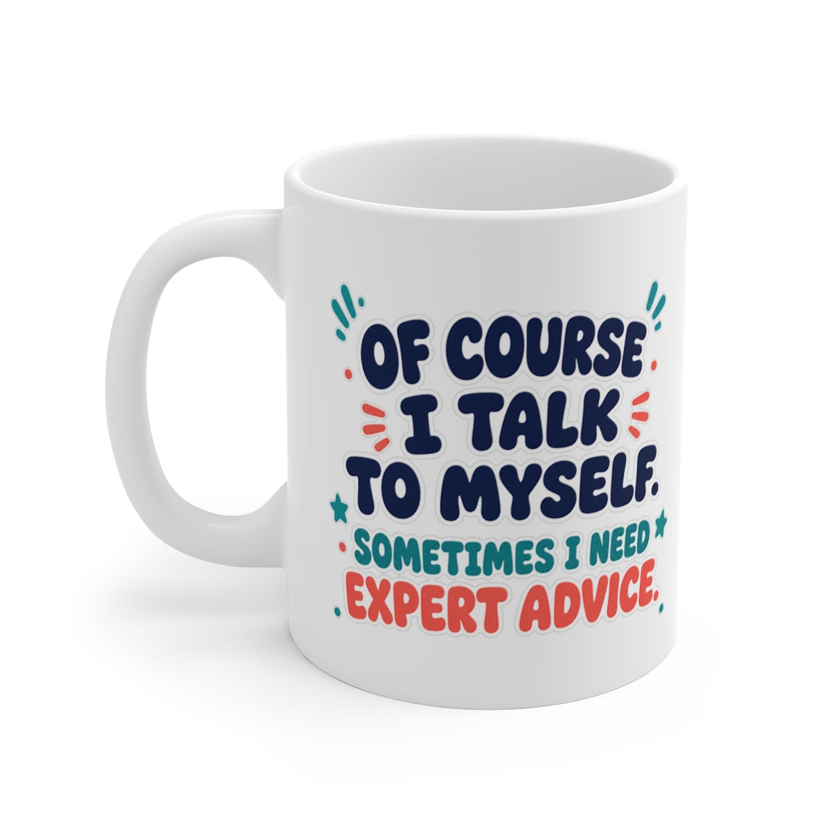left view of the mug