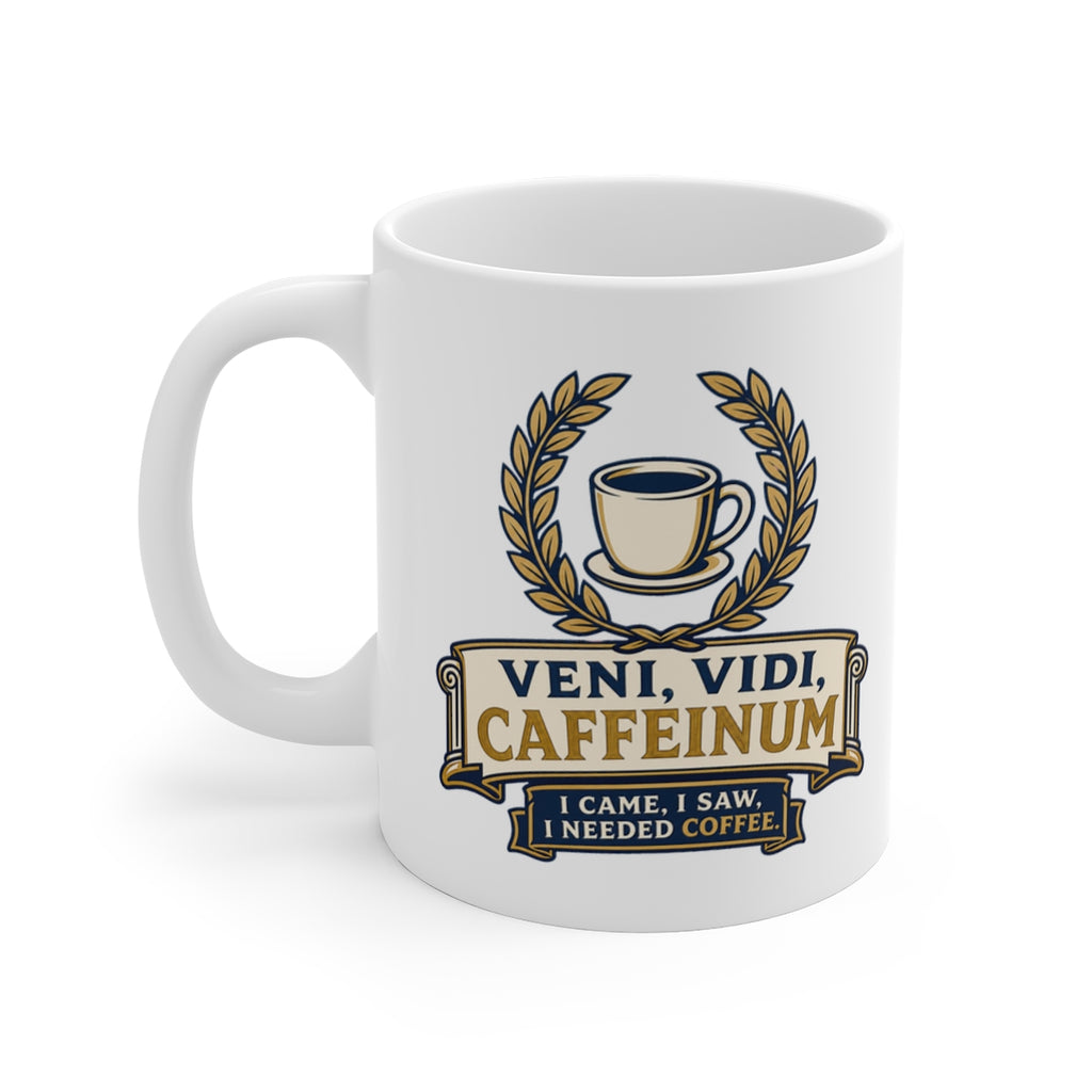 left view of the mug