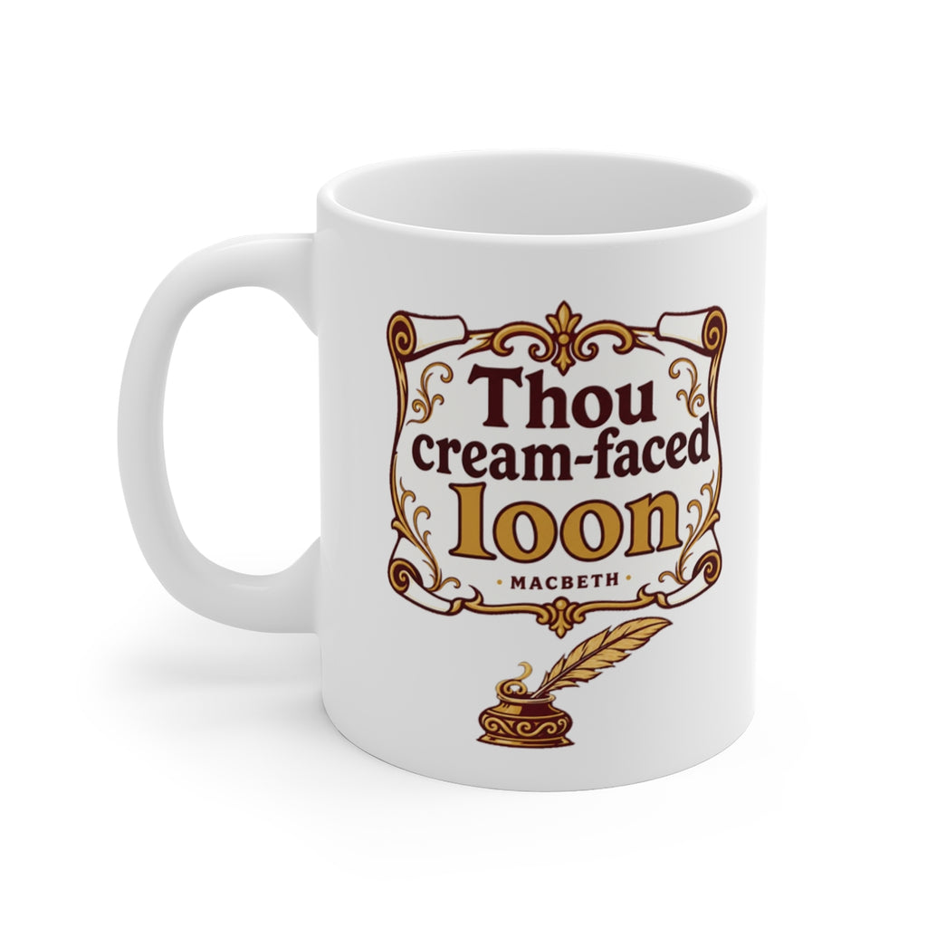 left view of the mug