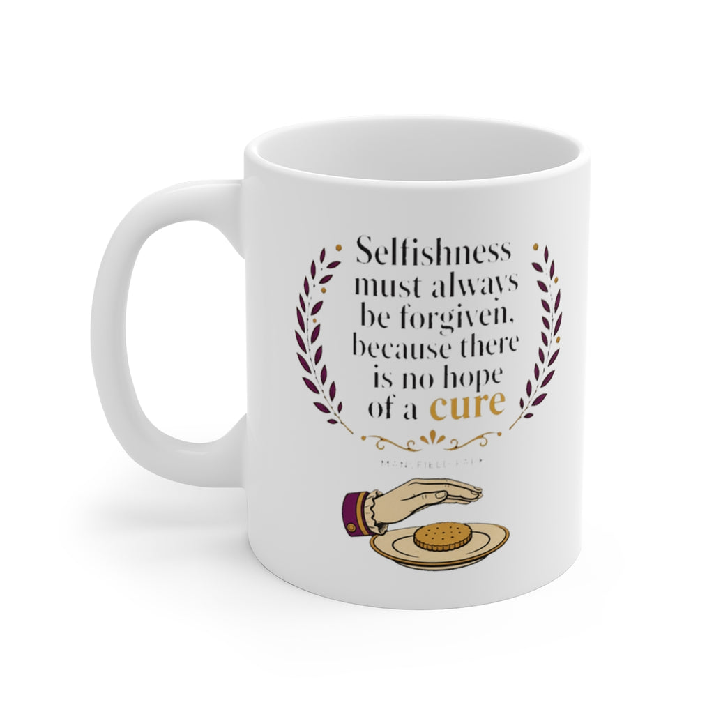 left view of the mug
