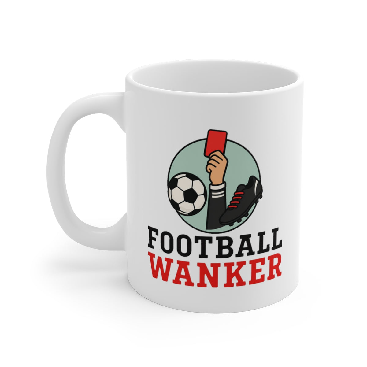 left view of the mug