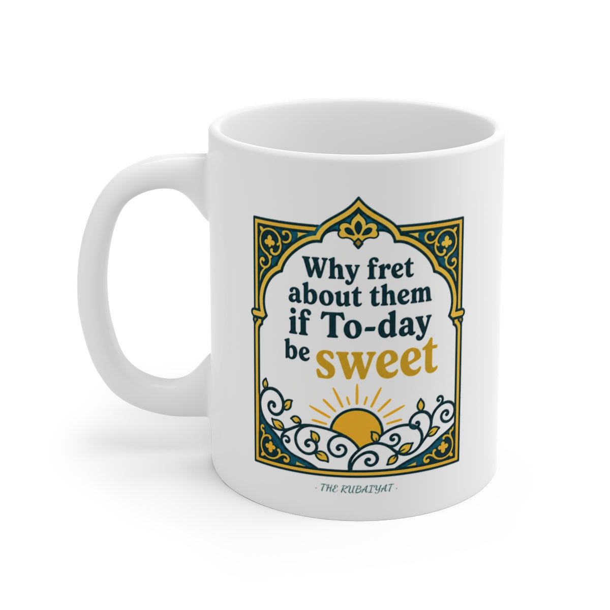 left view of the mug