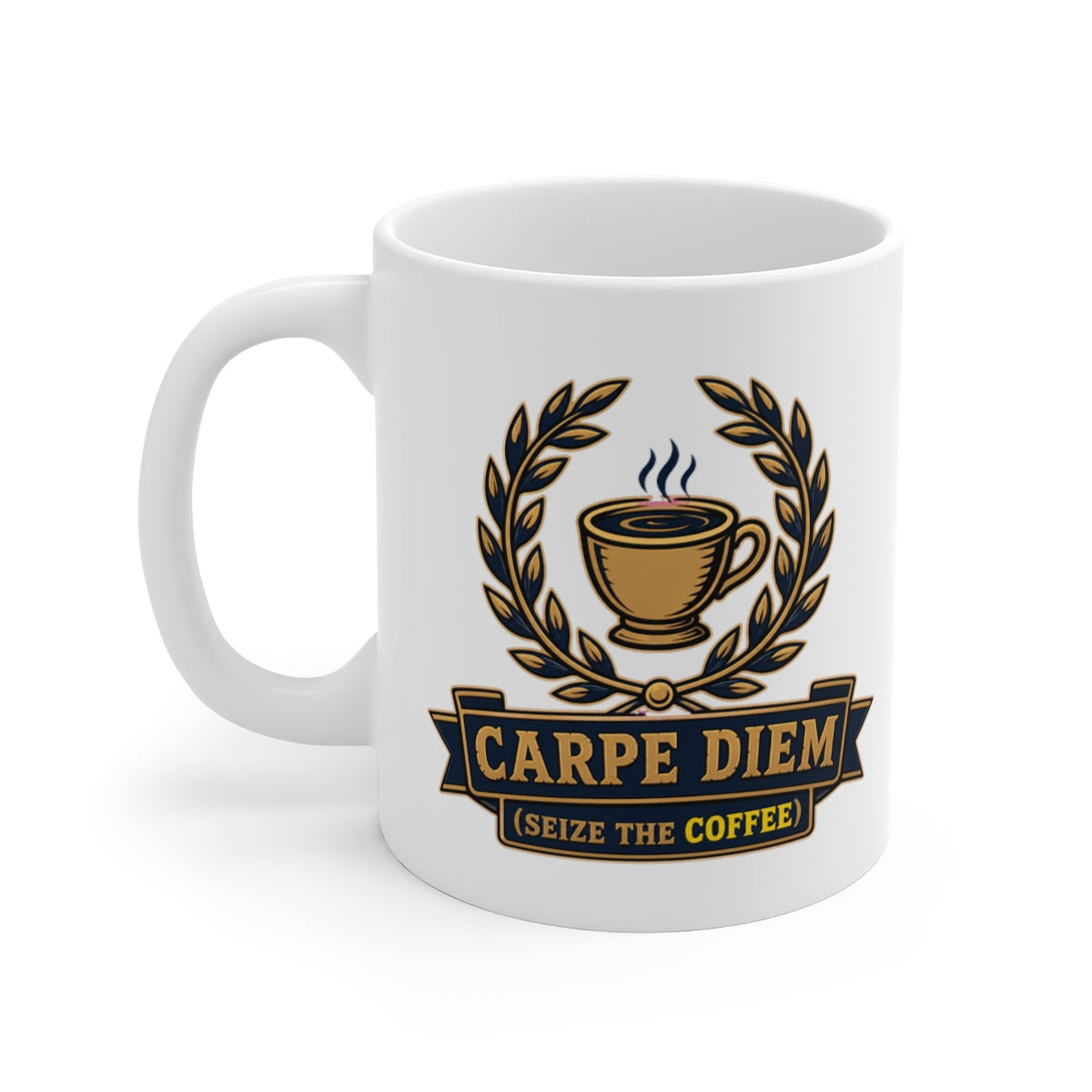 left view of the mug