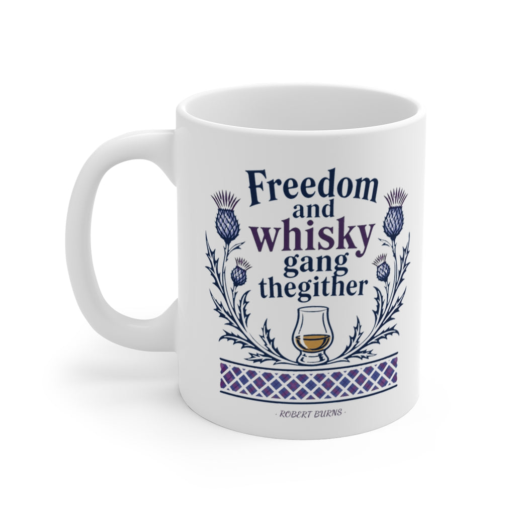 left view of the mug