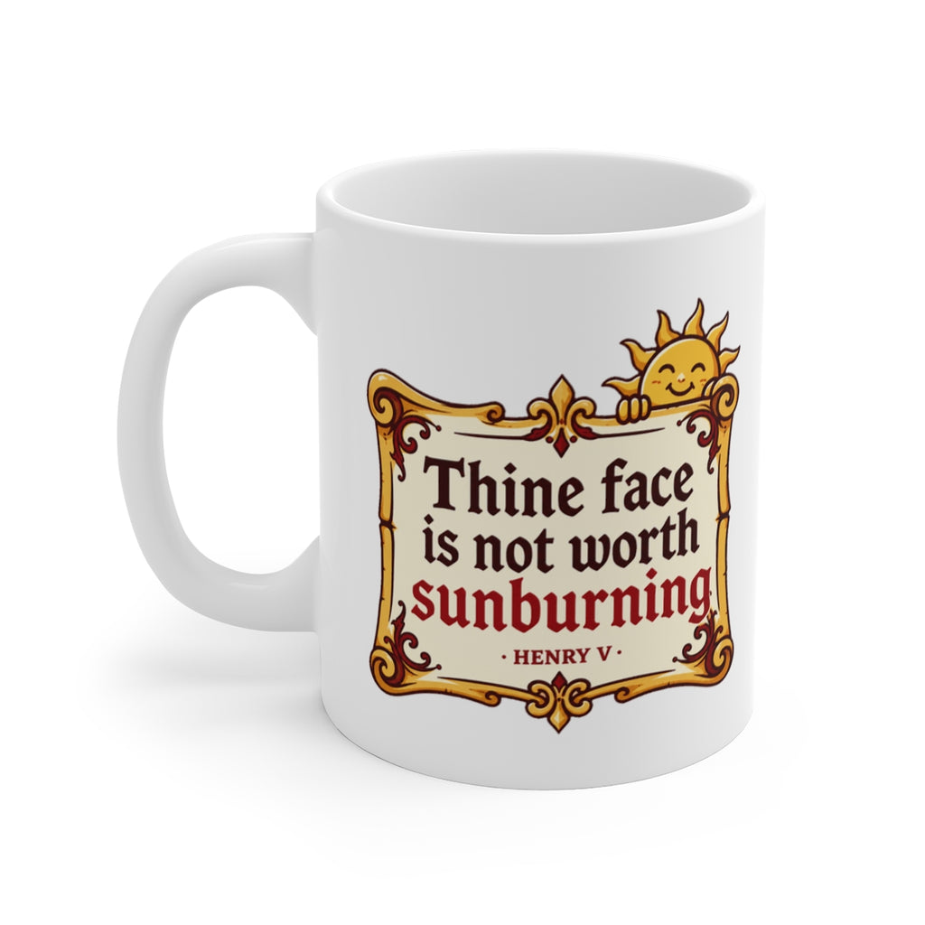 left view of the mug
