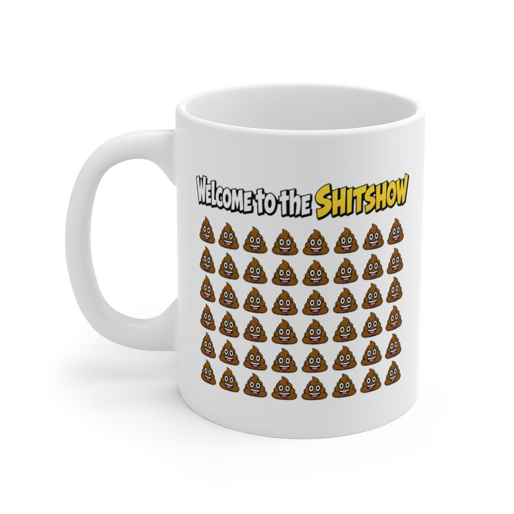 left view of the mug