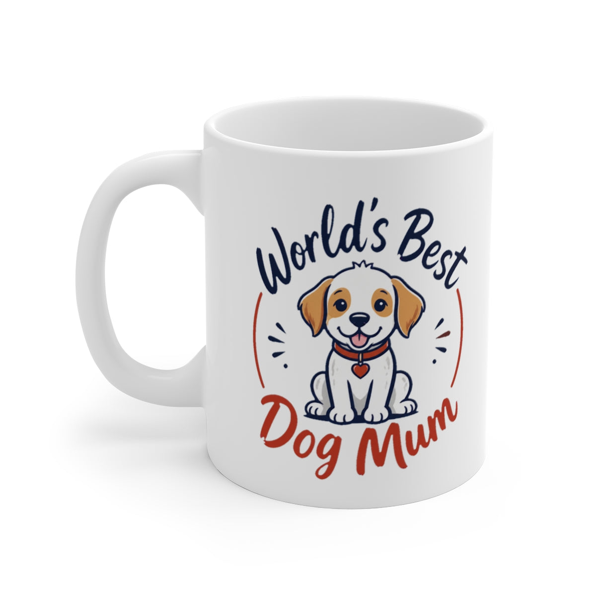 left view of the mug