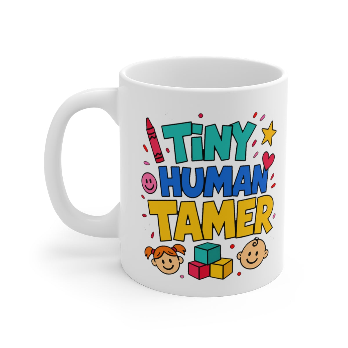 left view of the mug