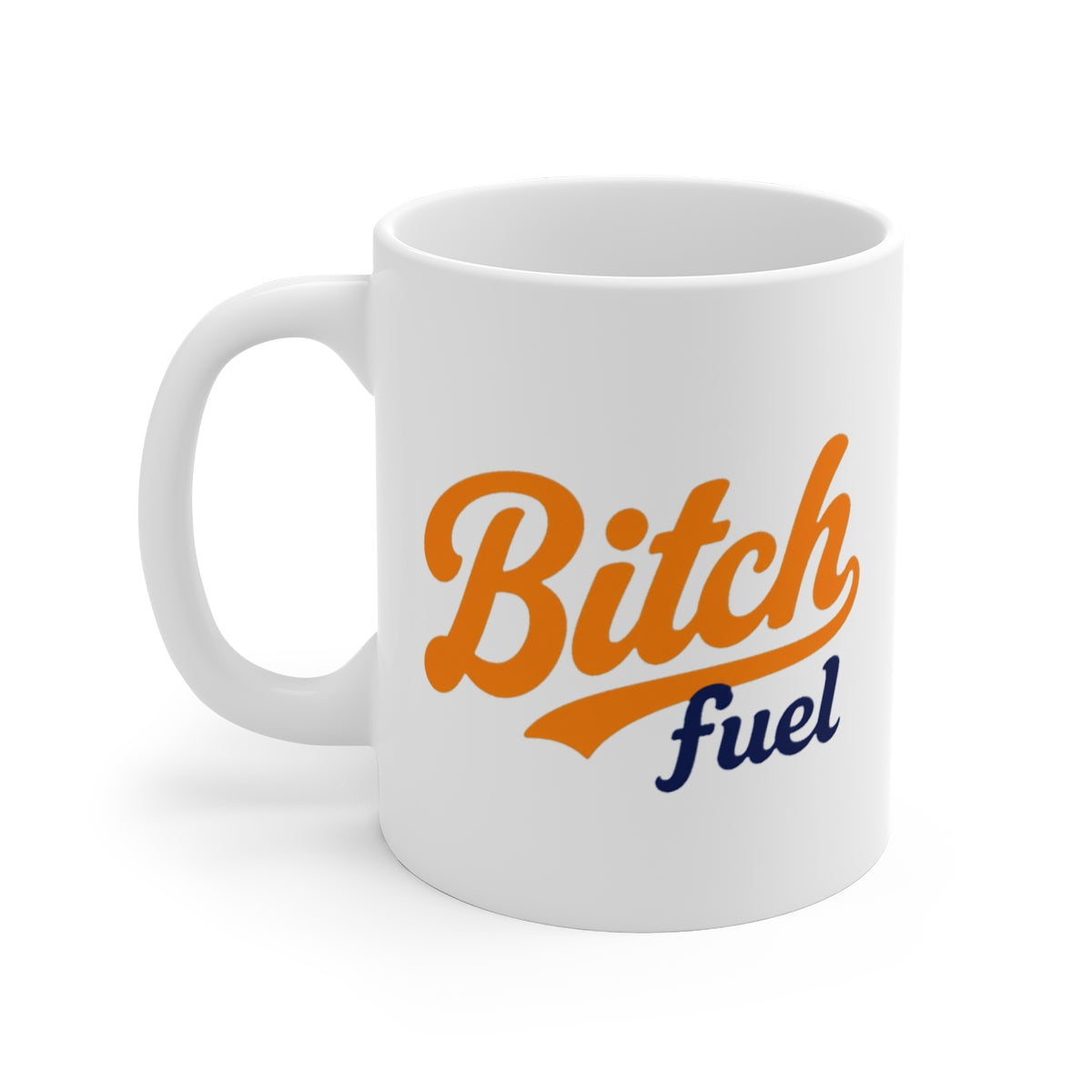 left view of the mug