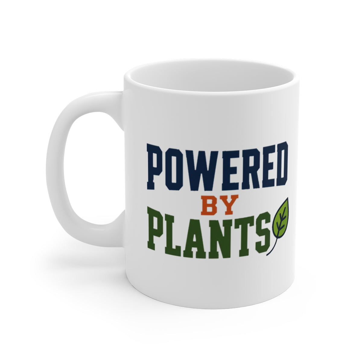 left view of the mug