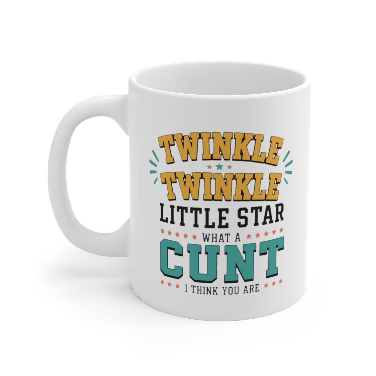 left view of the mug