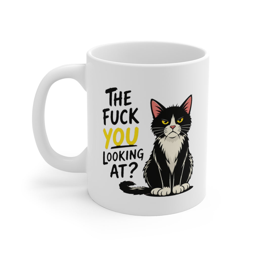 left view of the mug