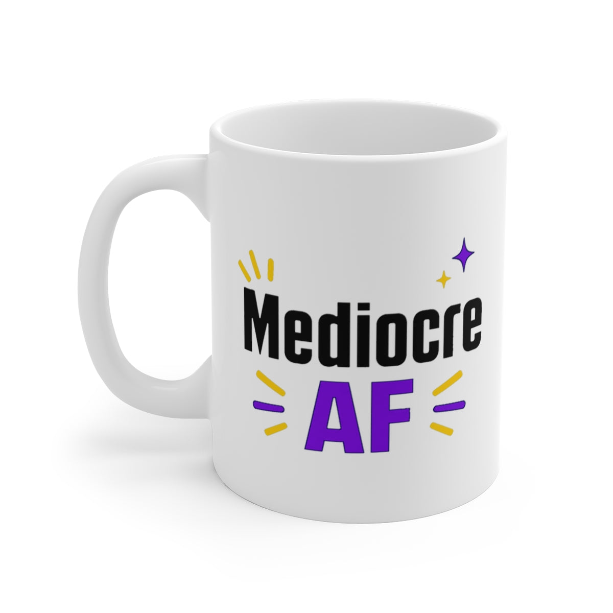 left view of the mug