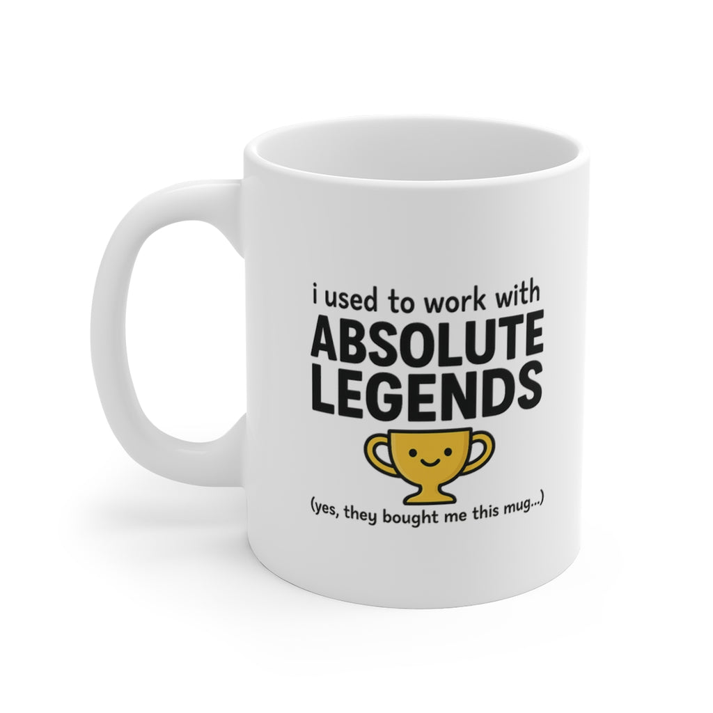 left view of the mug