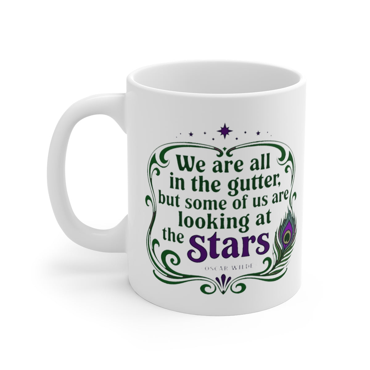 left view of the mug