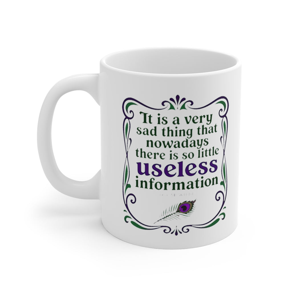 left view of the mug