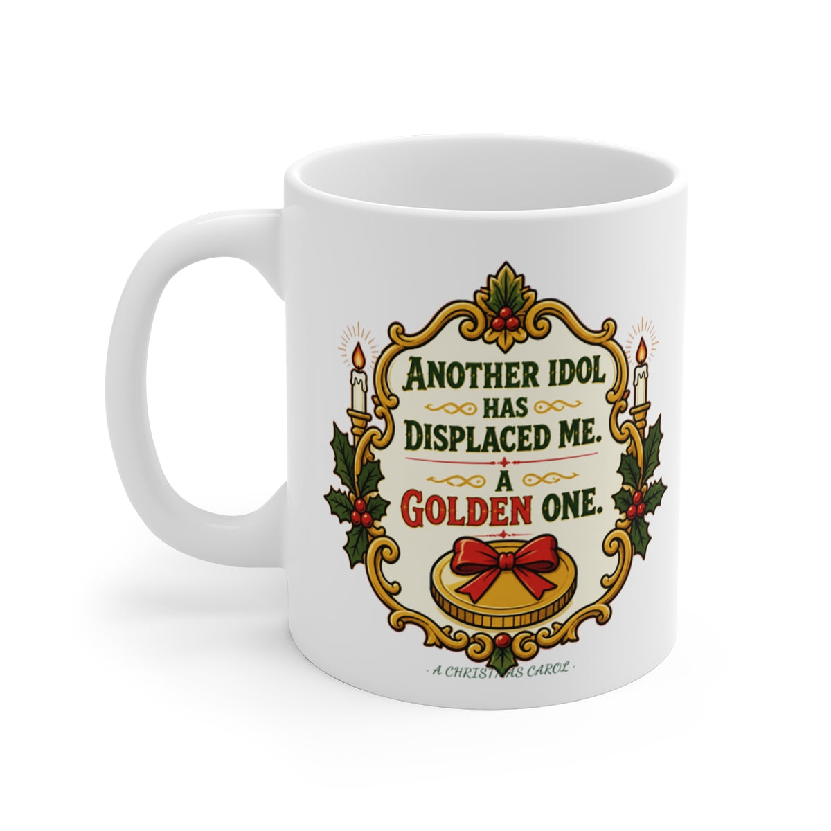 left view of the mug