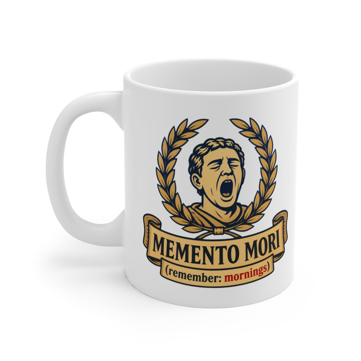 left view of the mug
