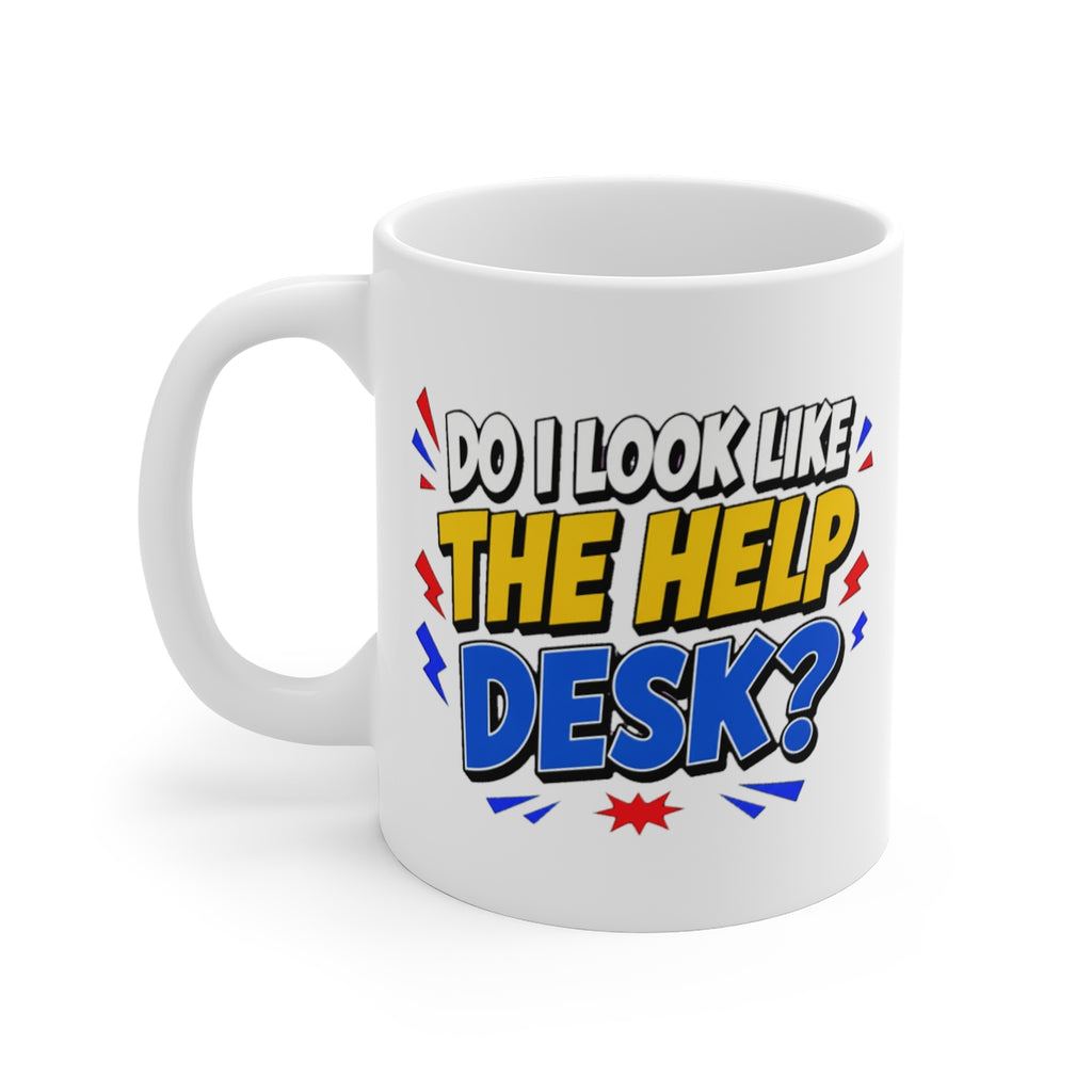 left view of the mug