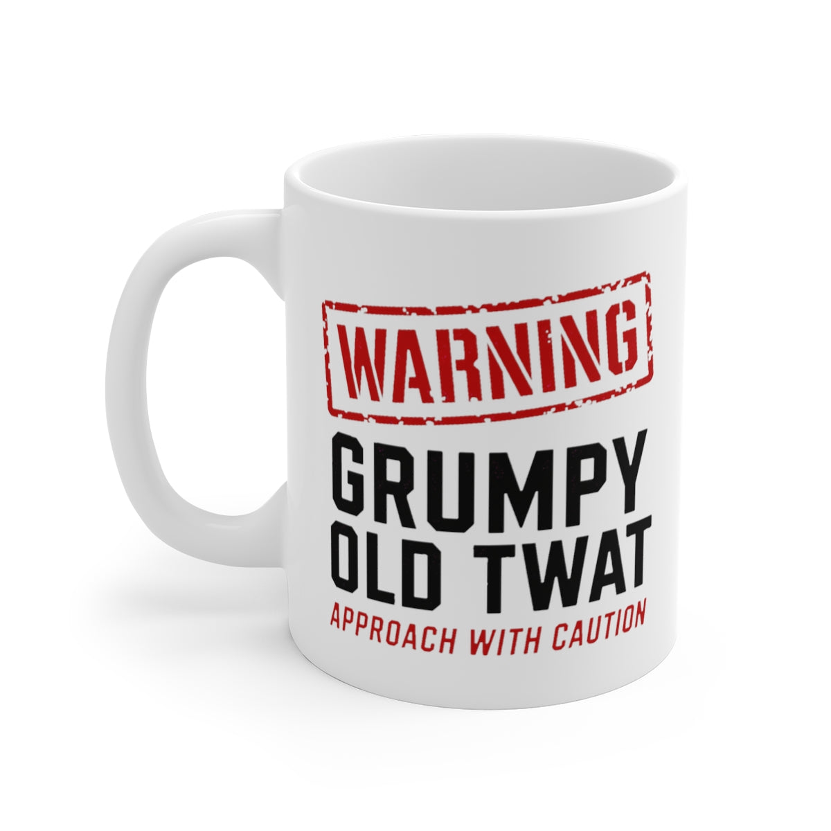 left view of the mug