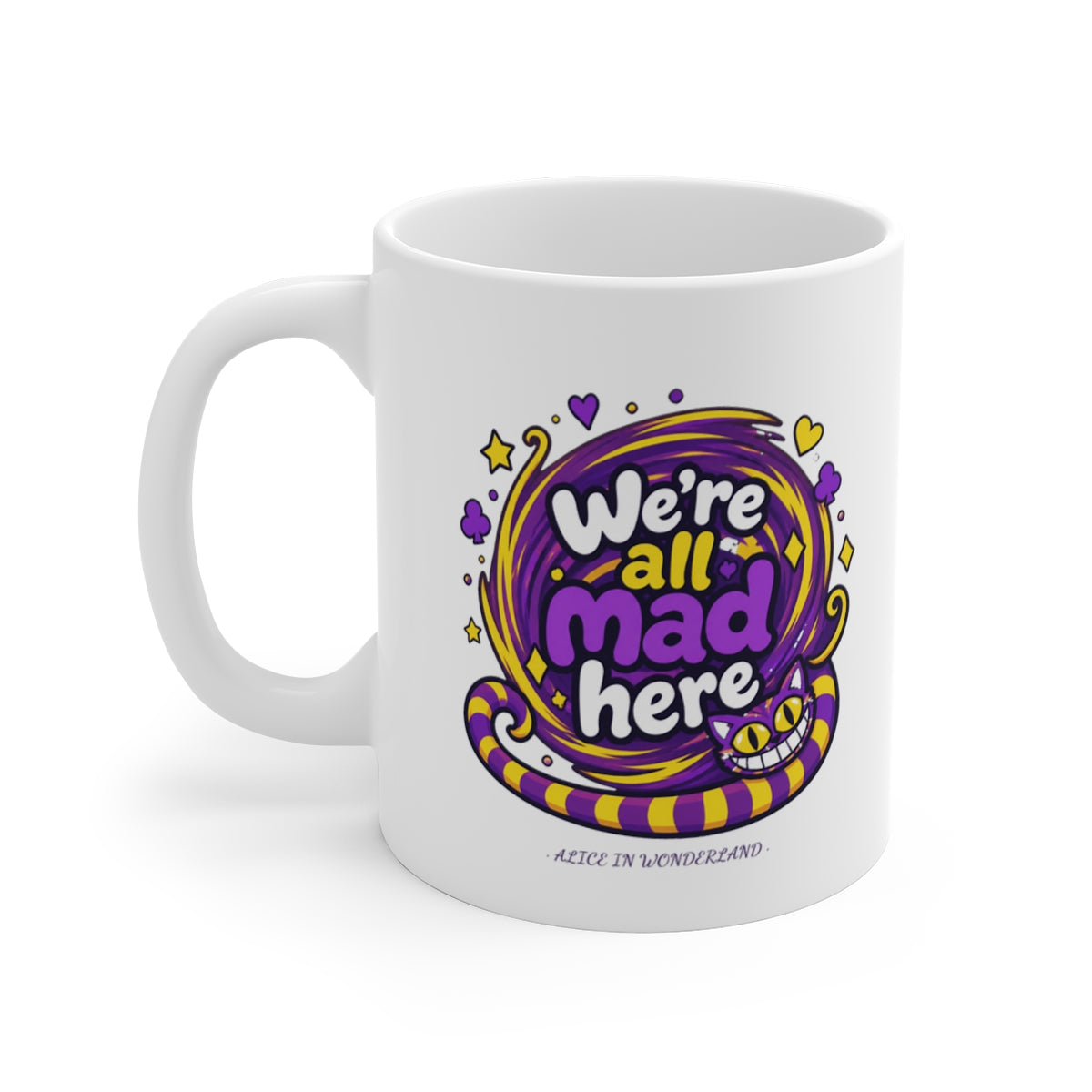 left view of the mug