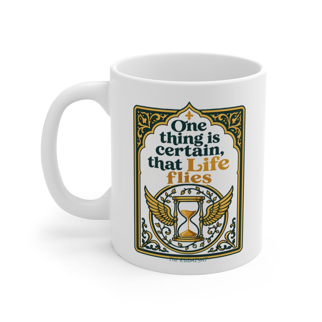left view of the mug
