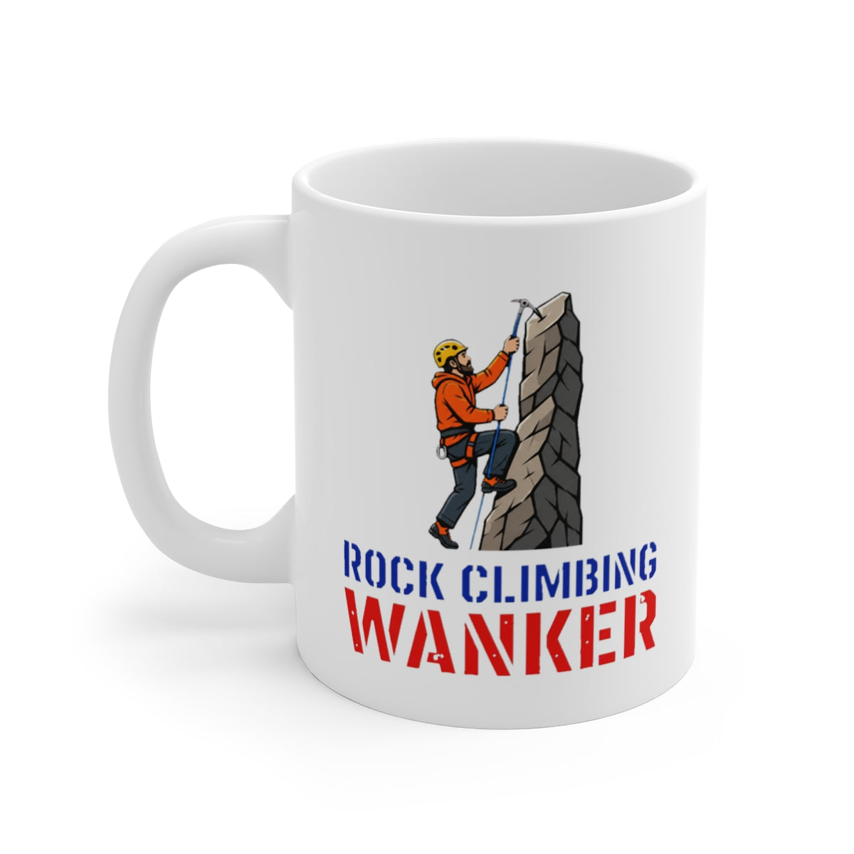 left view of the mug