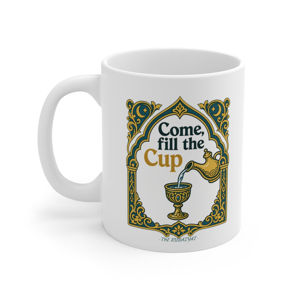 left view of the mug