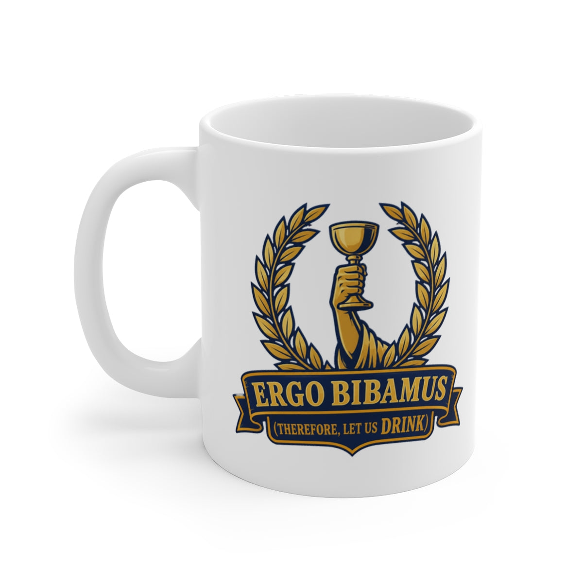 left view of the mug