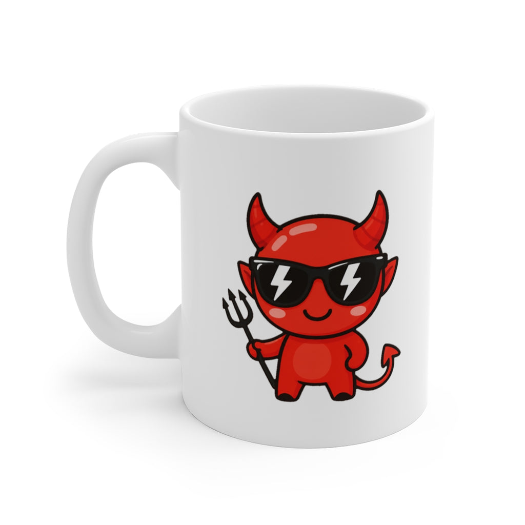 left view of the mug