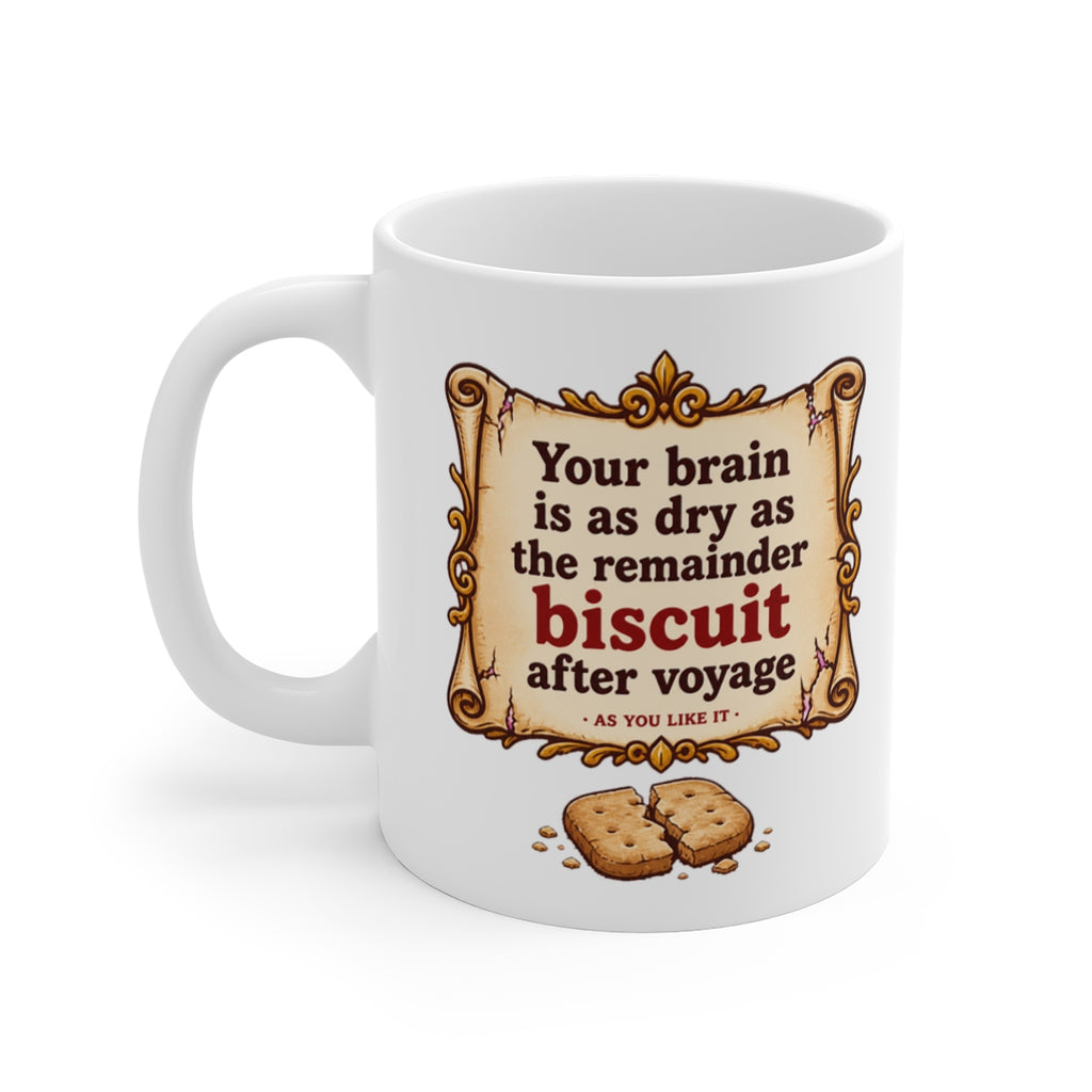left view of the mug