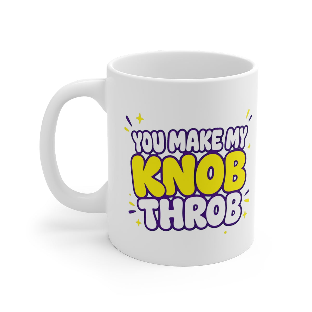 left view of the mug