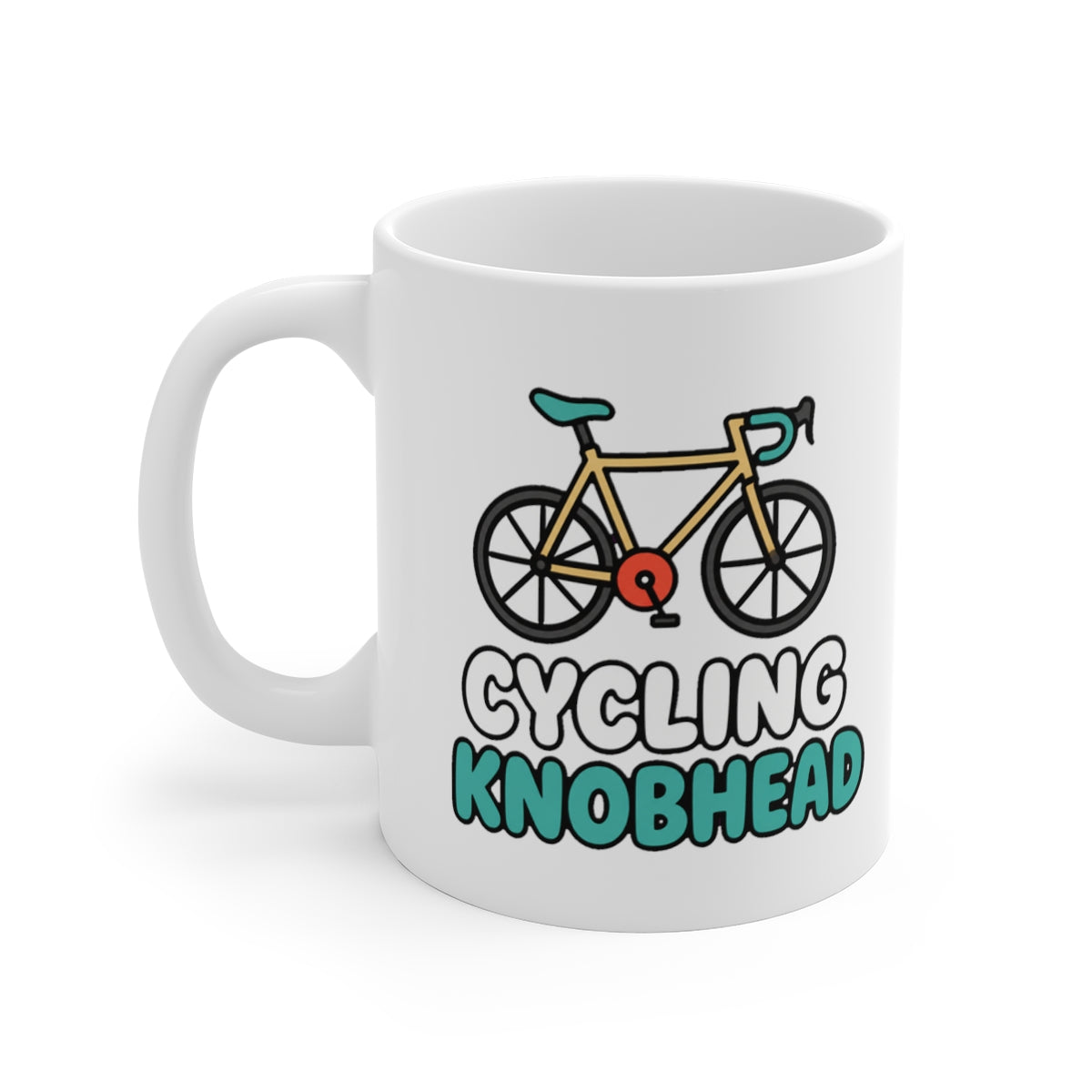 left view of the mug