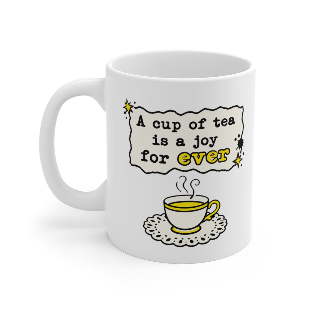 left view of the mug