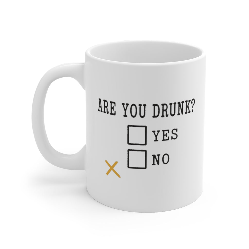 left view of the mug