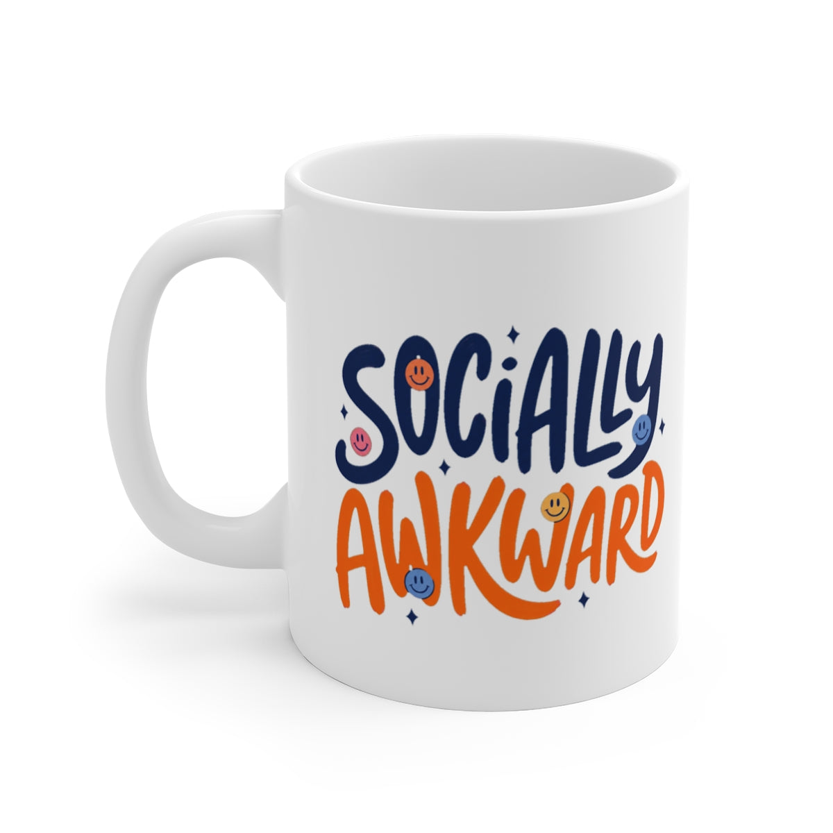left view of the mug