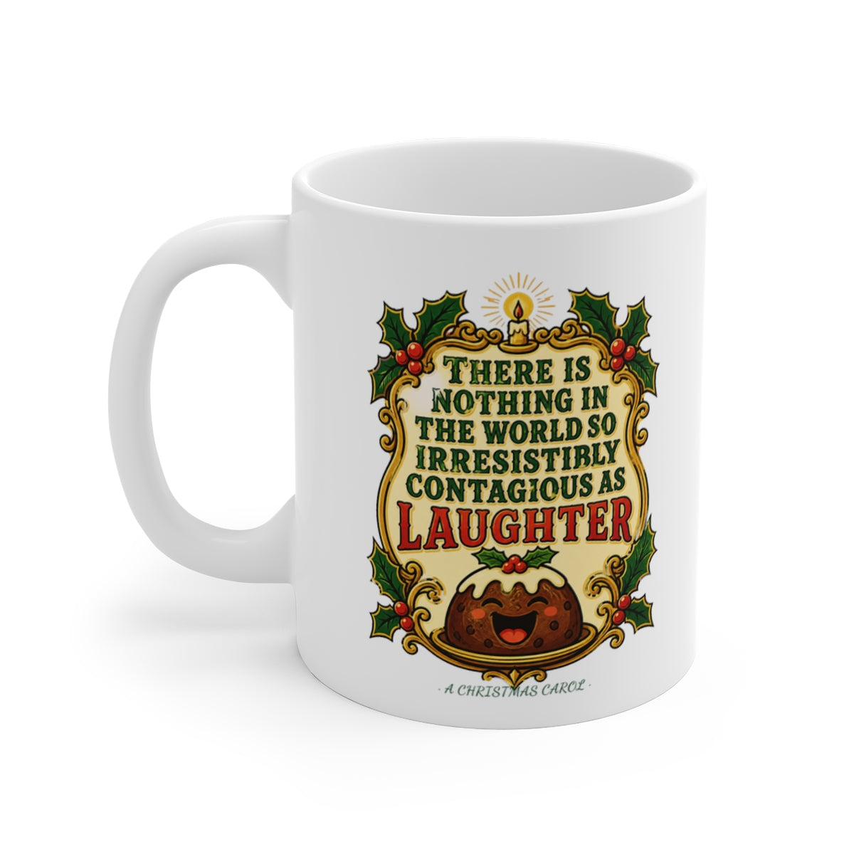 left view of the mug