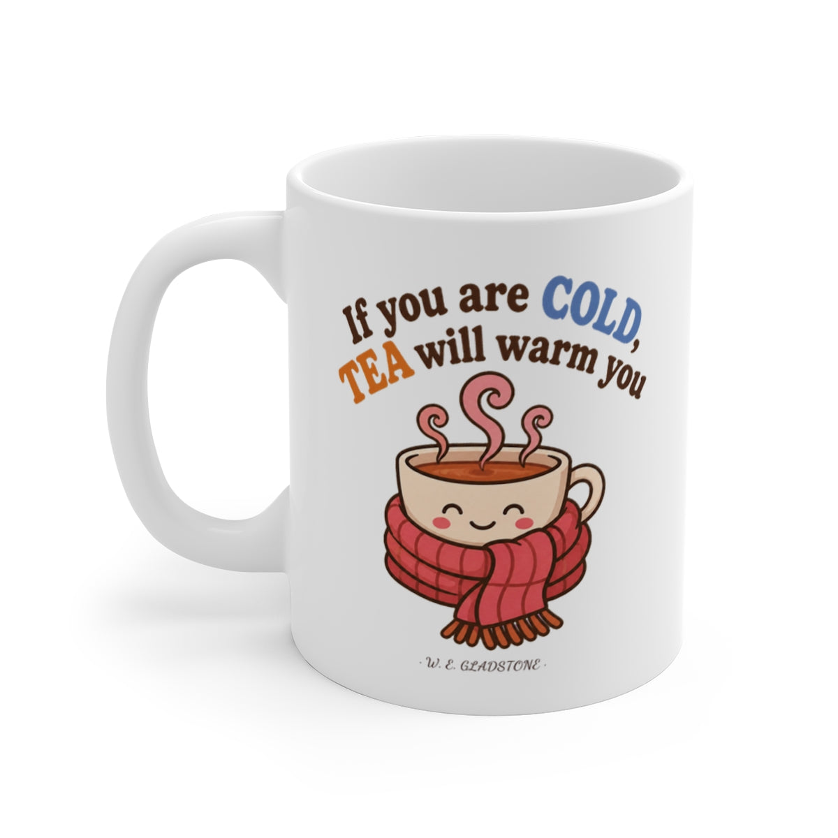 left view of the mug