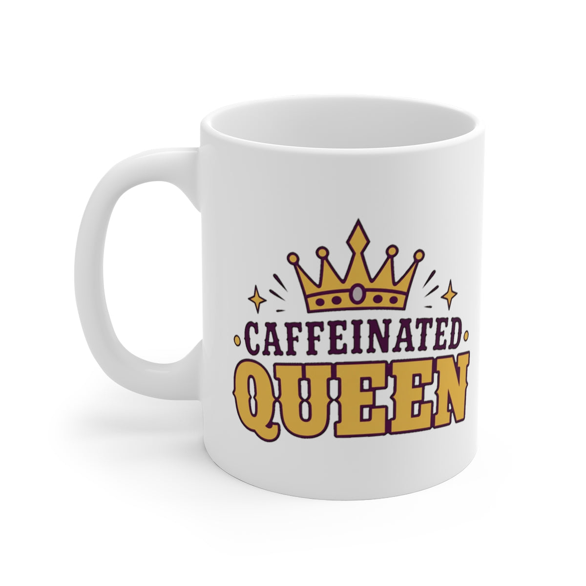 left view of the mug