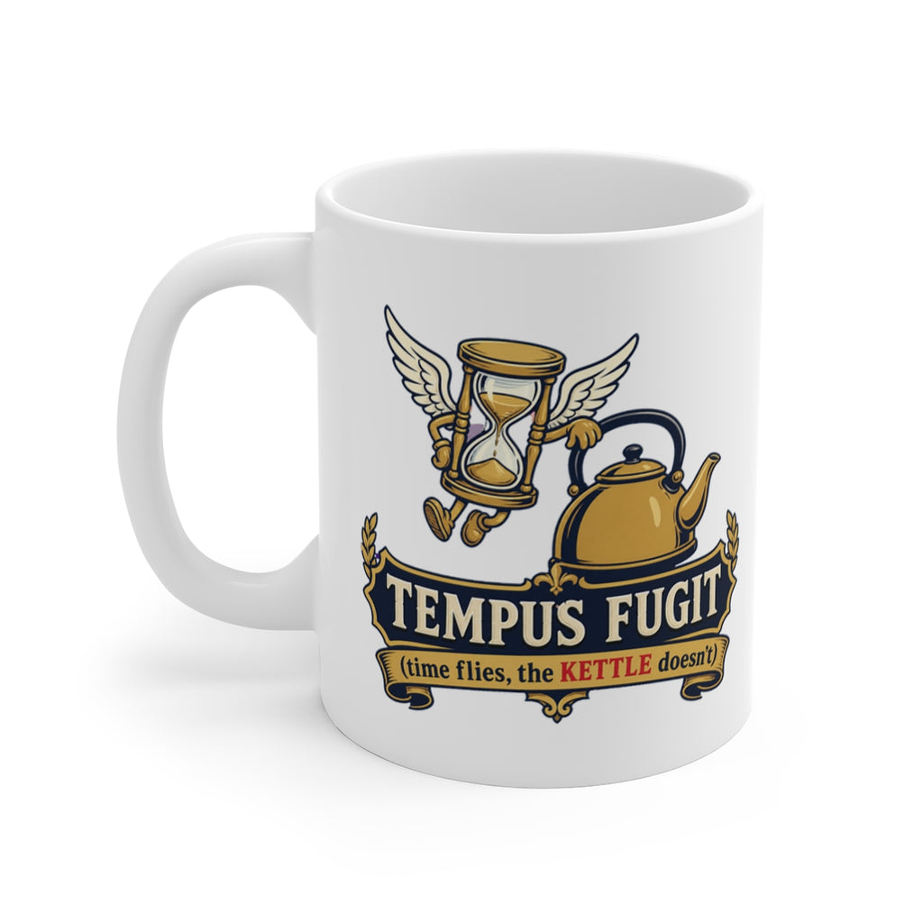 left view of the mug