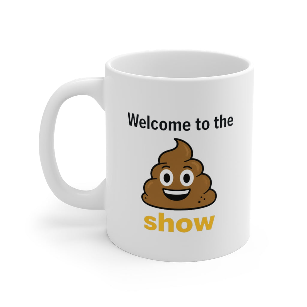 left view of the mug