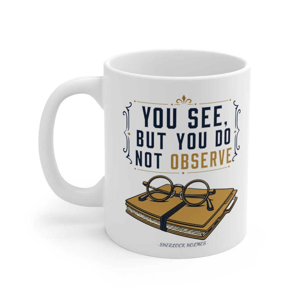 left view of the mug